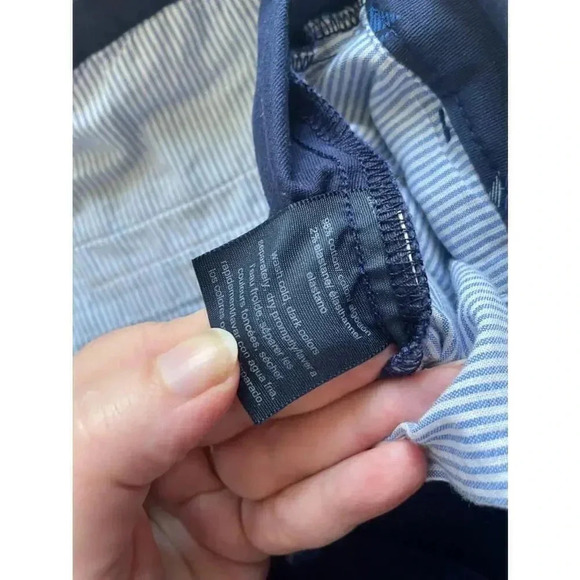 Tommy Hilfiger Blue Sailboat Print Pants - Size 10 EUC! 0303 - Picture 12 of 13